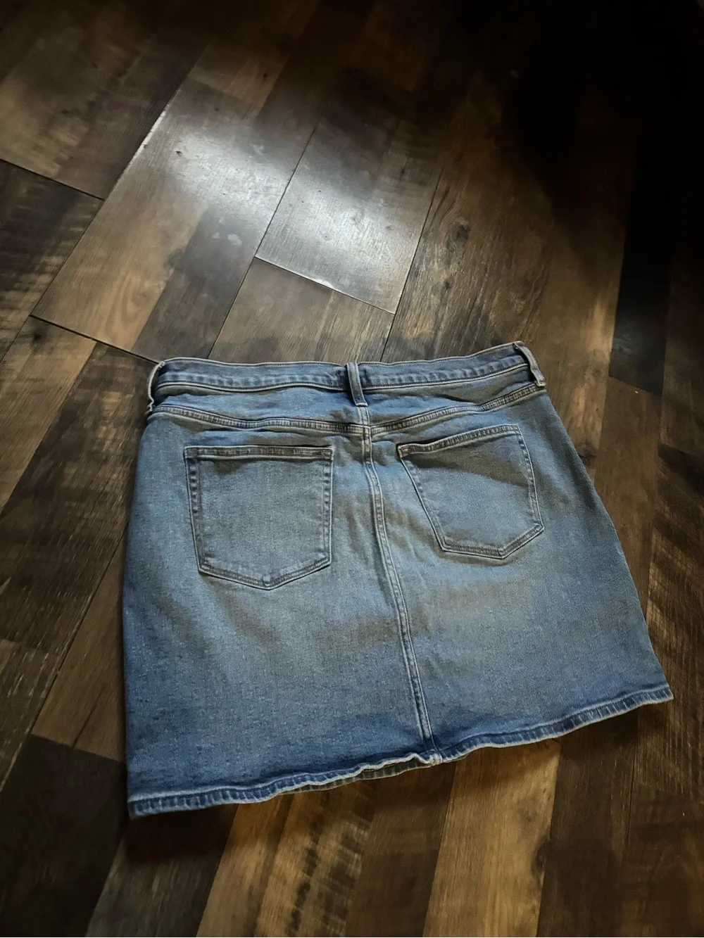 J. Crew Light Blue Denim Mini Skirt